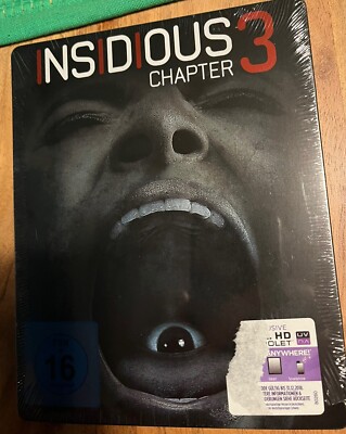 Insidious Chapter 3 Bluray Steelbook Neu Ovp