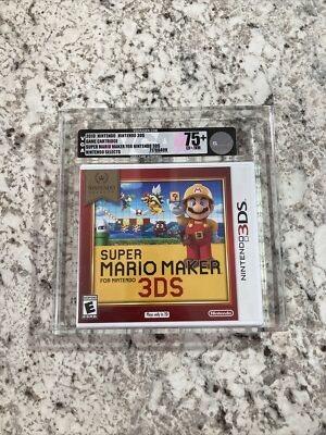 NEW & SEALED Super Mario Maker 3DS (Nintendo 3DS, 2011) VGA 75+