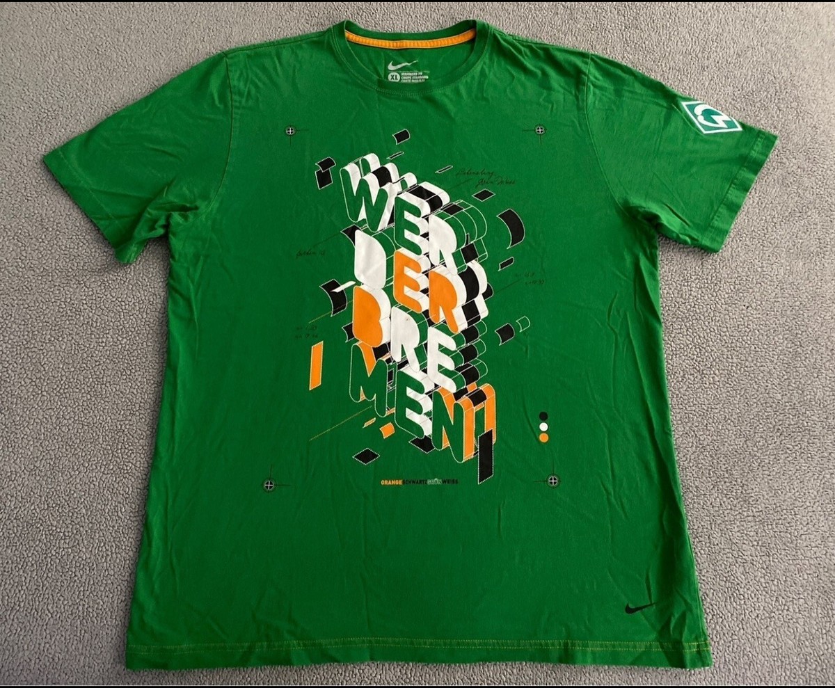WERDER BREMEN NIKE SWB GRAPHIC TEE XL MEN | eBay