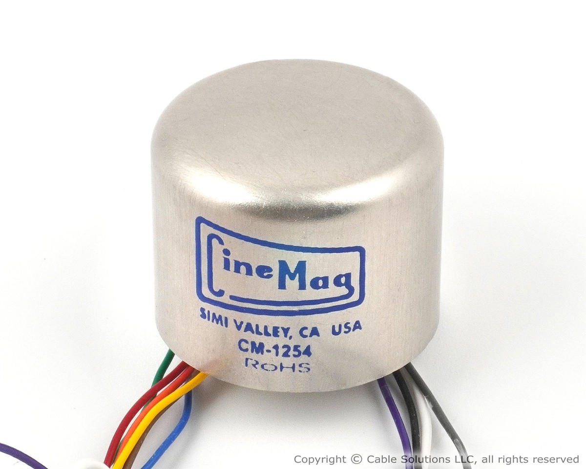 CineMag CM-1254 Moving Coil Transformer, 1:40, 1:20, 1:10 Turns