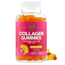 Collagen Gummies for Women  Men 90 Count - Premium 1 Count Pack of 90 