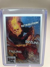 2023 Fleer Ultra Midnight Sons Late Night Creep Concert GHOST RIDER/SPIDER-X