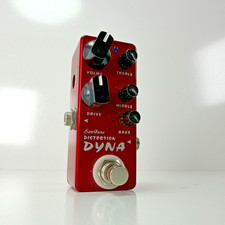 San June Dyna Compressor Electric Guitar Effects Pedal True Bypass BASS TESTED