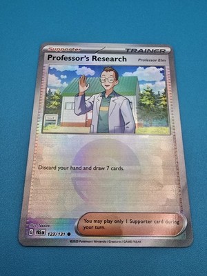 Professor's Research [Professor Elm] (Poke Ball Pattern) 123/131 SV: Prismatic