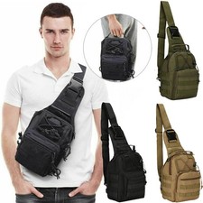 Tactical Sling Bag Men Outdoor Shoulder Pack Small EDC Crossbody Chest Bag