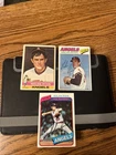 1976, 1977 and 1980 Topps Nolan Ryan - (3) card lot.