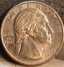 2022 P Sally Ride Quarter Environmental Damage Coin Free Shipping