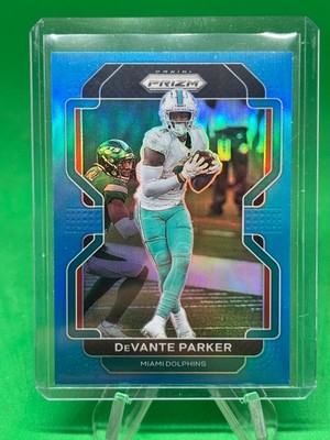 Davante Parker Light Blue Prizm 2021 Panini Prizm Miami Dolphins #104