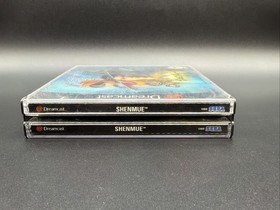 Shenmue Sega Dreamcast 4 Disc Set *NO MANUAL!* Clean Discs Fast Shipping