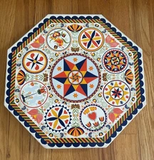 VTG 1971 Springbok The Okta-Puzzle Pennsylvania Dutch Hex Signs PZL8030 COMPLETE