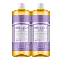 Dr. Bronner's Pure-Castile Liquid Soap - Lavander (2 x 32 oz bottle)