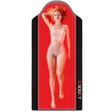 NEW 72"x33.3" Medical-Grade TPU Red Light Therapy Mat for Full Body