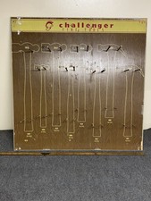 Vintage Proto Challenger Hardware Store Tool Board #152R HAMMERS! 24” x 24"