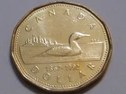 1992 Canada Loonie dollar (proof-like imperfect)