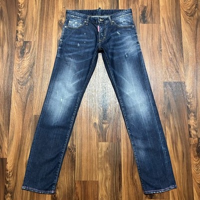 Dsquared² Cool Guy Jean Slim Pink Capsule Limited Edition Distressed W31 L33
