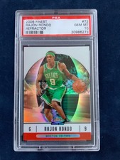 2006 Topps Finest Refractor Rajon Rondo# 72- PSA 10 = Boston Celtics - Gem Mint