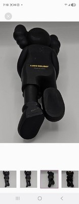 KAWS Holiday Singapore Vinyl Figure Black | eBay