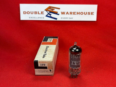 Vintage ITT 12AF6 Electron Vacuum Tube #3