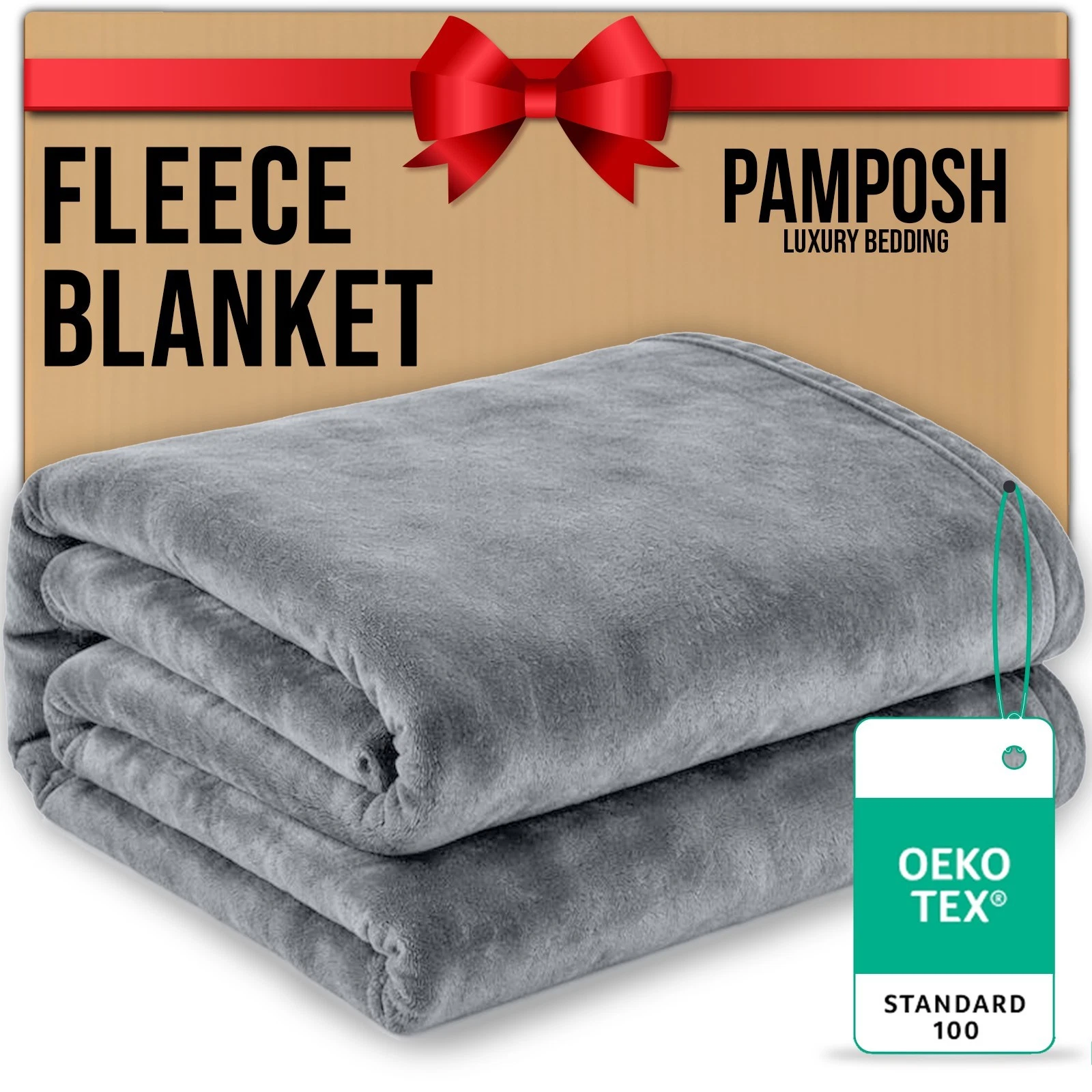 Pamposh Flannel Fleece Blanket - Lifestyle Image