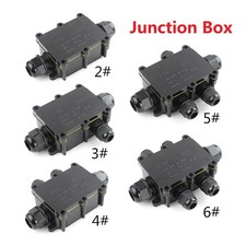 IP68 Waterproof Junction Box 2/3/4/5 Way  4-15mm Dia Wire Electrical Connector