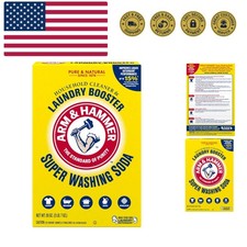 Super Washing Soda Household Cleaner and Laundry Booster, 55 oz Box 0.18 per gallon