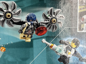 LEGO Ultra Agents Hurricane Heist Set 70164 Free App 4 Minifigs 007 MI6 Bond Q
