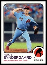 2022 Topps Heritage High Number Noah Syndergaard Philadelphia Phillies #670