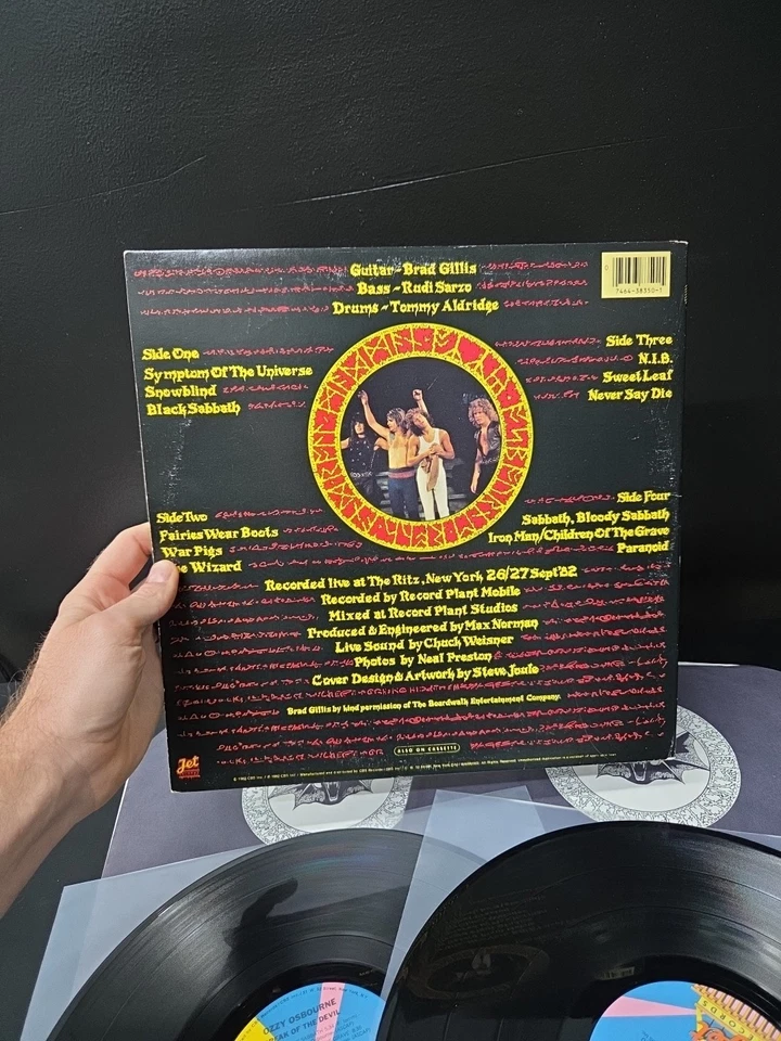 Ozzy Osbourne Speak Of The Devil 2lp Vinyl 1982 1st Press W/Inserts/Gatefold VG+ - Image 3 of 4