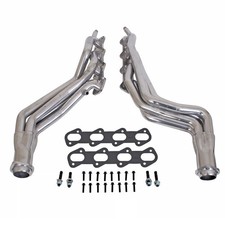 BBK Performance 15320 1-5/8 Long Tube Headers Polished Silver Ceramic Coated