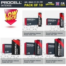 Procell Batteries Intense AA & AAA, 9V High Power Industrial 1.5v Alkaline LR6