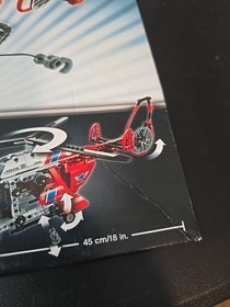 Retired LEGO Technic 8068 Rescue Helicopter NEW in Box Factory Sealed Set