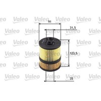 Valeo ÖLfilter 586549 FüR Opel Vectra C Caravan Signum Renault Espace IV 3.0