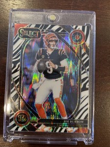 2024 Panini Select - Club Level Joe Burrow #230 Zebra Prizm - ssp 🔥🔥🔥