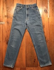 Vintage 80's Lee Riders Womens Jeans Size 12 Blue Denim Straight Cut Mom USA