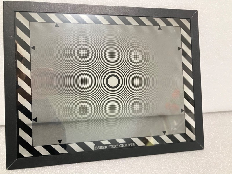 Esser Test Chart 11x14" Glass TE 114N
