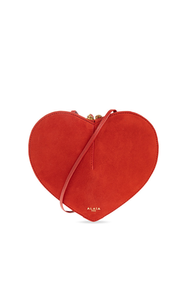 Alaïa Le Coeur Red Shoulder Bag New