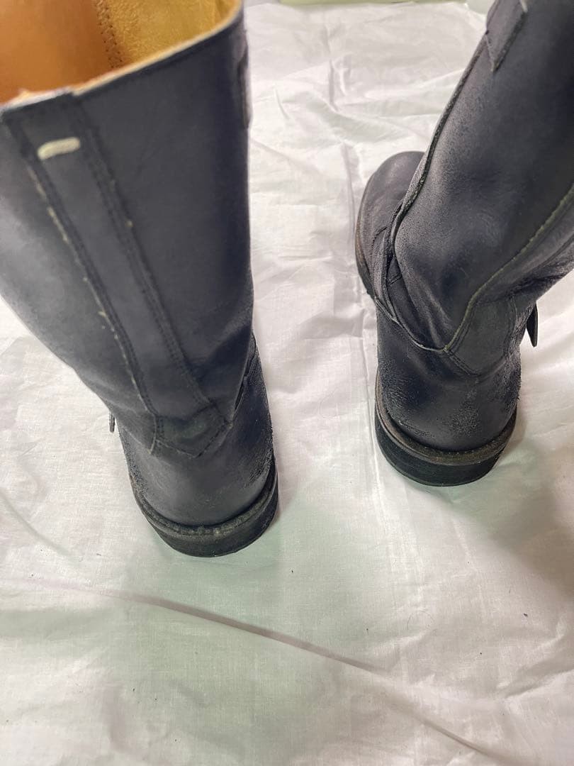 Margiela 2000Aw Initial Square Engineer Boots Art… - image 4