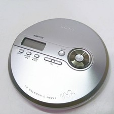 Sony D-NE241 Walkman Silver Portable CD Player MP3 Compact Disc Japan BH171