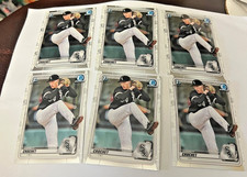 6 2020 Bowman Draft Chrome 1st Garrett Crochet Red Sox #BD-95