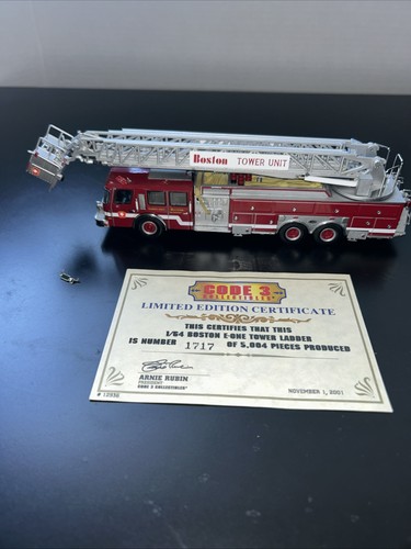 Code 3 Boston E-One Platform Ladder Tower Unit Preowned No Box Read Desc - Picture 3 of 9