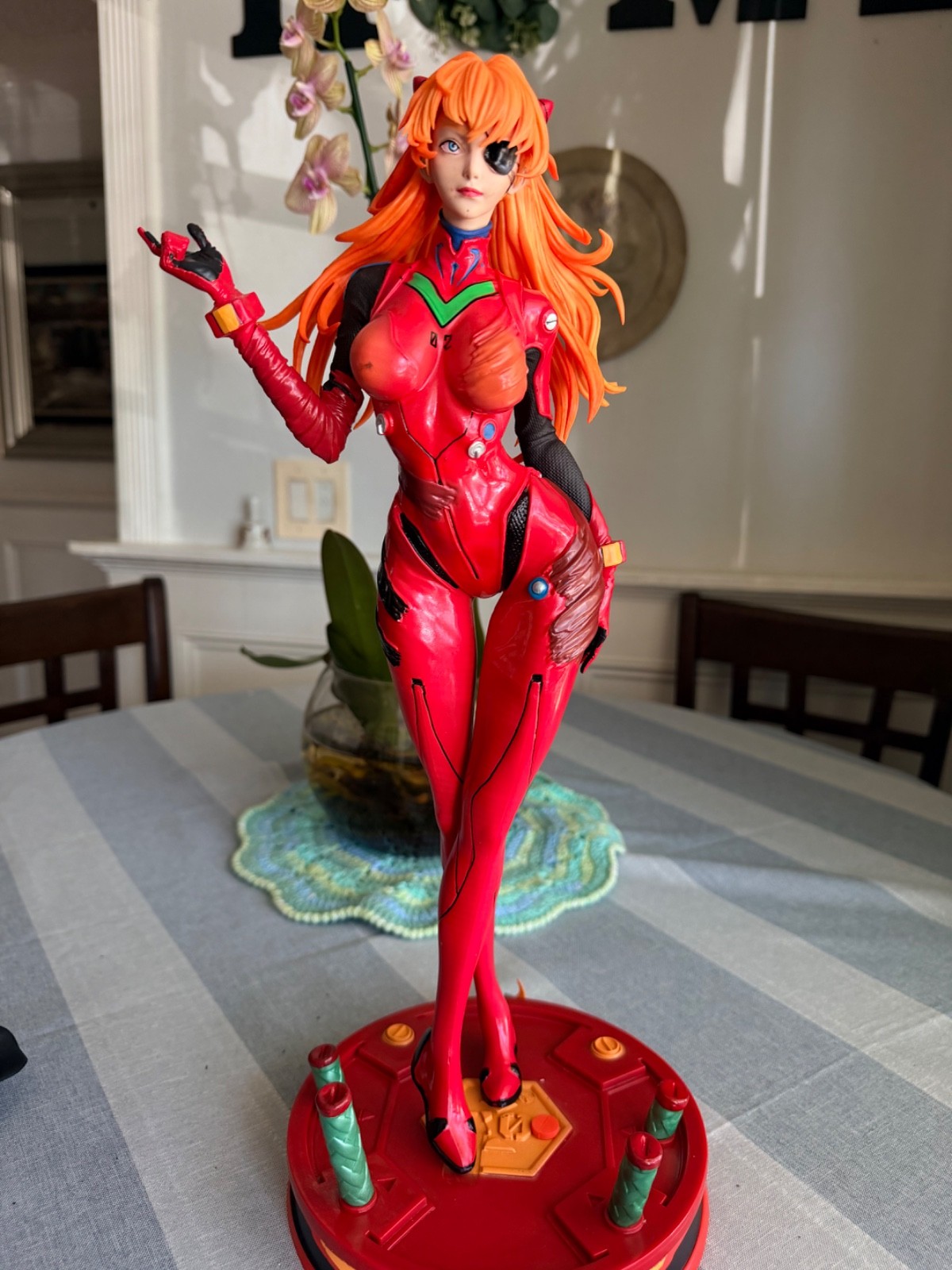 18” tall 1/4 scale Asuka Langley Soryu near genesis evangelion NEW