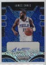 2019-20 Panini Prizm Signatures FOTL Blue Shimmer James Ennis #SG-JEN Auto 0u2j