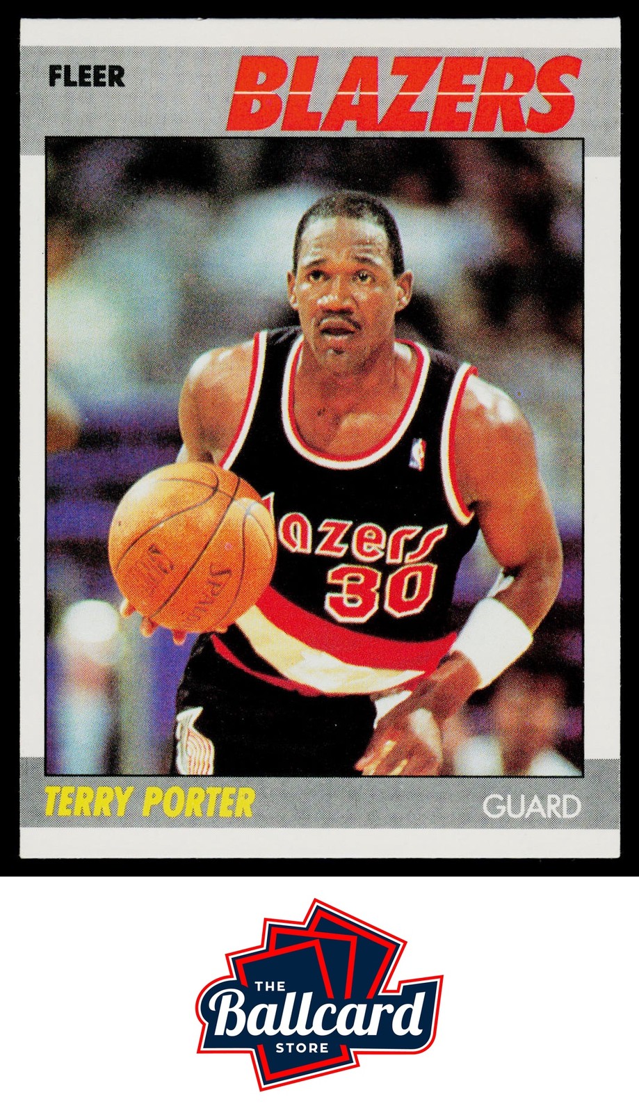 1987-88 Fleer #89 Terry Porter EX+