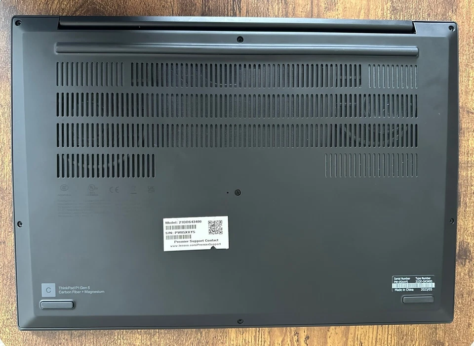 Lenovo ThinkPad P1 G5 · i7-12800H · 64GB · 2TB, photo 3 of 5