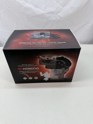 Homido V2 Virtual Reality Headset for Smartphone All Accessories and Case Incl
