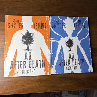 Set of 2 AD After Death Books One & Two Vol 1 & 2 -  2016 & 2017 Image Comics