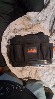klein tools bag with hard bottom. 8 pockets  brand new