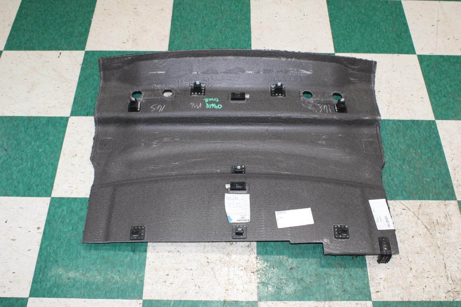 17-24 CONTINENTAL GTC Convertible Black Trunk Luggage Headliner Roof Trim Panel