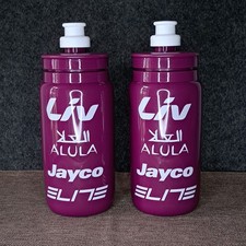 #551  2x Bidon water bottle Team LIV Alula Jayco Elite Fly