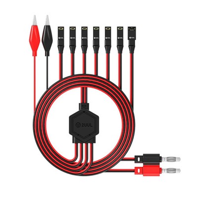 2UUL Ultra Soft Power Line For iPhone 8 to 17 Pro Max DC Power Supply Test Cable